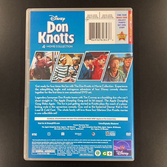 Don Knotts: 4-Movie Collection - DVD Set - Picture 2 of 8